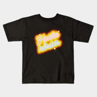 Hustle Harder Kids T-Shirt